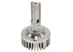 6063 Aluminum Heat Sink Profiles Automobile Lamp Radiator Die Casting