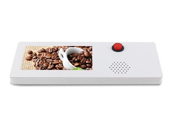 4.3 inch PVC Shell LCD video shelf talker,Digital Advertising Video player for retails