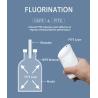Buy cheap HDPE Plastic Fluoride Transparent Reagent Bottle 1000ml 1L For Chemical Packaging from wholesalers