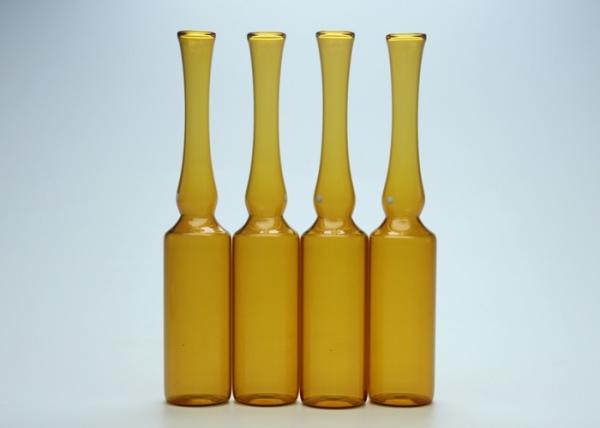 Buy cheap 5ml Type B Brown Empty Opeded Injectable Medical Glass Ampoule from wholesalers