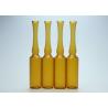 Buy cheap 5ml Type B Brown Empty Opeded Injectable Medical Glass Ampoule from wholesalers