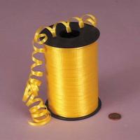 Buy cheap PP Solid Embossed Yellow green Curling Ribbon 5mm X 500y for gift decoration product
