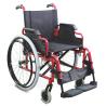 Buy cheap Affordable Foldable Aluminum Manual Wheelchair With Flip-Up Desk Armrest Detachable Footrest from wholesalers