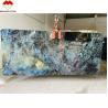 Buy cheap 15-18mm Thickness Azul Bahia Marble Transparent Crystal Blue Onyx Marble Tile at Good from wholesalers