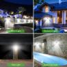 Buy cheap 3.7V 800mAh Outdoor Solar Pir Wall Lights / 17% Efficiency 144 Led Solar Light from wholesalers