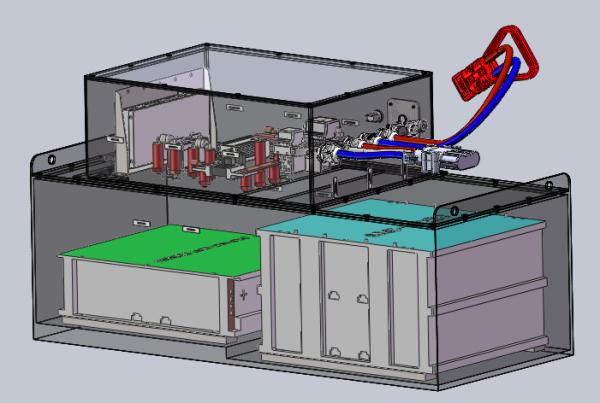 Buy cheap 76.8v135ah Loader Battery Loading Vehicle Battery System Customized from wholesalers