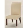 Buy cheap wooden frame fabric/PU dining chair DC-0003 from wholesalers