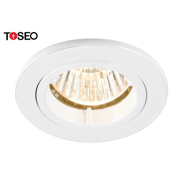 Buy cheap Golden Fixed Recessed Downlight Fixtures 70mm Cut Out LED Ceiling Light from wholesalers
