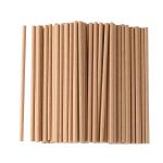 Eco-Friendly Disposable Kraft Paper Straw Biodegradable Bubble Tea Straw