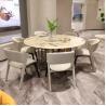 Buy cheap Luxury Furniture Round Dining Tables Marble Top Italian Dinner Table Restaurant Tables from wholesalers