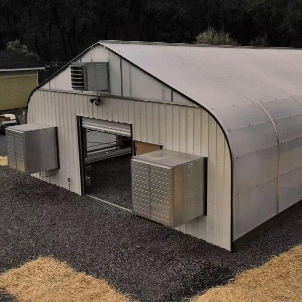 Buy cheap Maximize Your Tomato Yield with Anti-Drip Technology Greenhouse and Temporary Heating from wholesalers