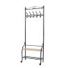 Buy cheap Bench Shoes Shelves Free Standing Coat Hanger For Hanging Bags / Hats Bedroom from wholesalers