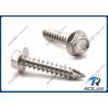 Buy cheap 304/316 Stainless Hex Flange Head Self-drilling Roofing Screw, Sheet to Timber from wholesalers