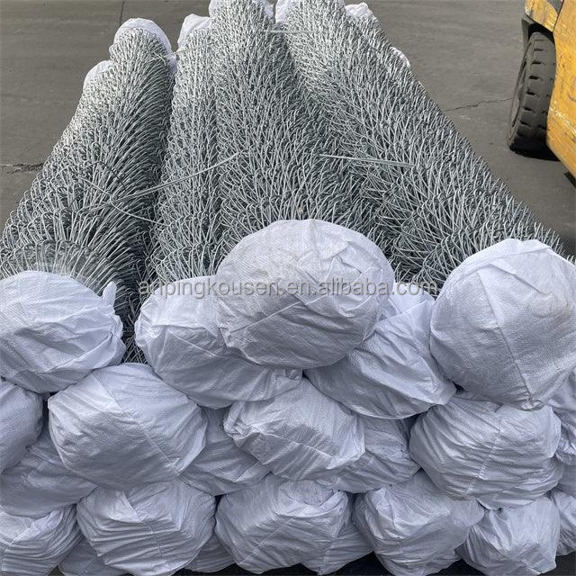 Cyclone Wire Fence with PVC Coated Galvanized Chain Link Wire Mesh Sustainable Option