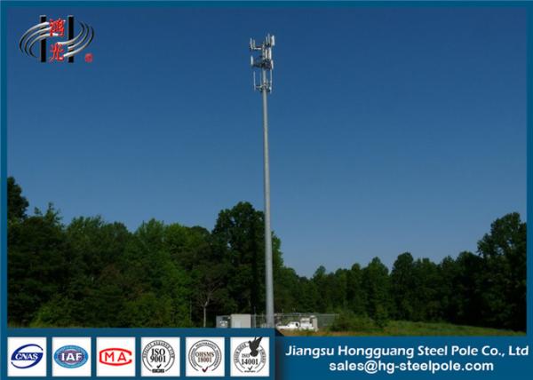 Buy cheap Galvanized Telecommunication Towers Monopole Mobile Communication Tower from wholesalers