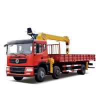 Buy cheap Truck Mounted Crane Lifting Load 10 Ton Telescopic Boom Truck Crane product