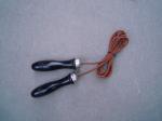 speed high weight jump rope black wooden handles