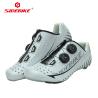 Buy cheap Custom Made Road Bike Sandals Silver Color High Security Excellent Slip Resistance from wholesalers