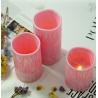Buy cheap Remote Control Pink Flameless Candles Set For Party Decor Realistic Wax Battery from wholesalers