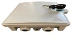 Junpu Outdoor Fiber Optic Distribution Box, fiber optic distribution unit white