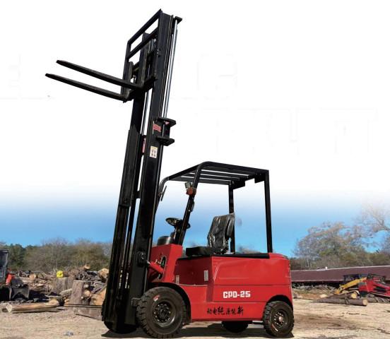 Buy cheap 2.5 Ton Electric Forklift With 48V Battery 5m Max Lifting Height And 2.5m Turning Radius from wholesalers