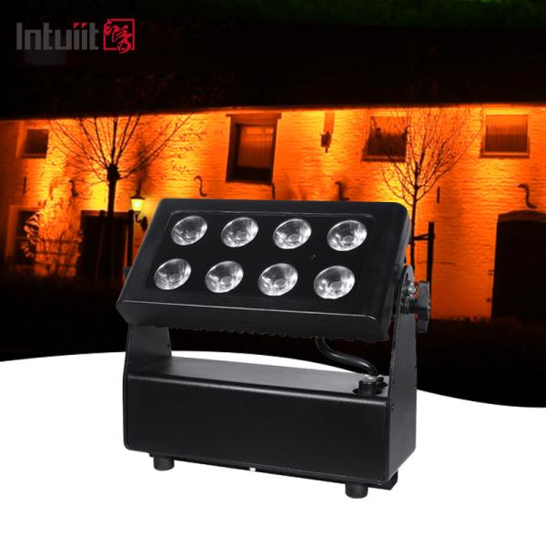 Buy cheap Waterproof Battery Powered Wireless City Color Wash Lighting Projector 8X15W RGBW Leds Led Stage Lights from wholesalers