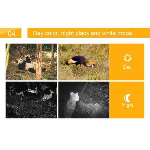 24mp Waterproof 4k Game Camera Animal Monitoring Digital Game Scouting