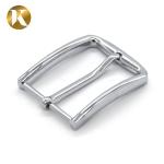 New Design Silver Belt Buckle , Popular 35mm Mens Square Belt Buckle