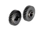 30T 0.5M S45C Miniature Spur Gears DIN 867 Profile 16mm Outside Diameter
