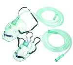 ISO13485 Oxygen Respirator Face Mask Delivery Pediatric Kinked