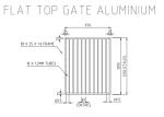 Customized Black Zinc Steel Metal Garrison Fence Panels Maintenance Free