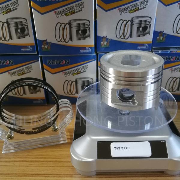 Buy cheap TVS100 Motorcycle Engine TVS Piston 0.074kg Aluminum Alloy Wear Resistant from wholesalers