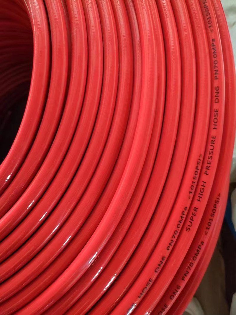 Synthetic Rubber Aircraft Fuel Hose Pipe Leakproof 100m