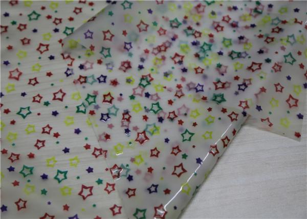 Buy cheap Semi Transparent Faux Leather Fabric , Artificial Leather Fabric Eco - Friendly from wholesalers