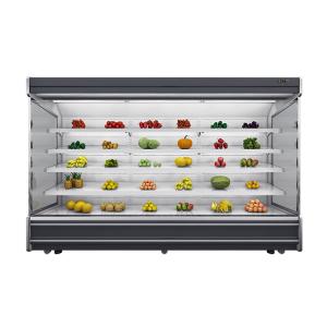 Wholesale Modern Fan Cooling Shelf Open Chiller Fridge For Beverage / Fruit / Vegetable from china suppliers