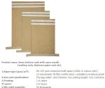 Animal seed packing paper sac, BBQ fuel packing bag, Animal seed packing paper