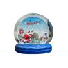 Buy cheap 0.55mm PVC Inflatable Advertising Signs For Yard / Blow Up Snow Globe from wholesalers