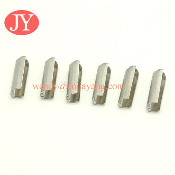 Quality Metal Drawstring Tips Black Matte Aglet for sale
