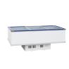 Buy cheap Electrical Commercial Display Refrigerator , Glass Doors Chest Freezer 1035L Capacity,Saving Energy Display Freezer from wholesalers