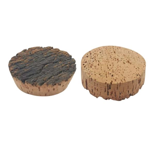 Buy cheap Natural Rough Bark Top Corks Stoppers Lids Good Sealing For Jars from wholesalers