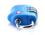 blue lock PC material TSA travel lock& Fashion Design Tsa Luggage Lock& Tsa Bag