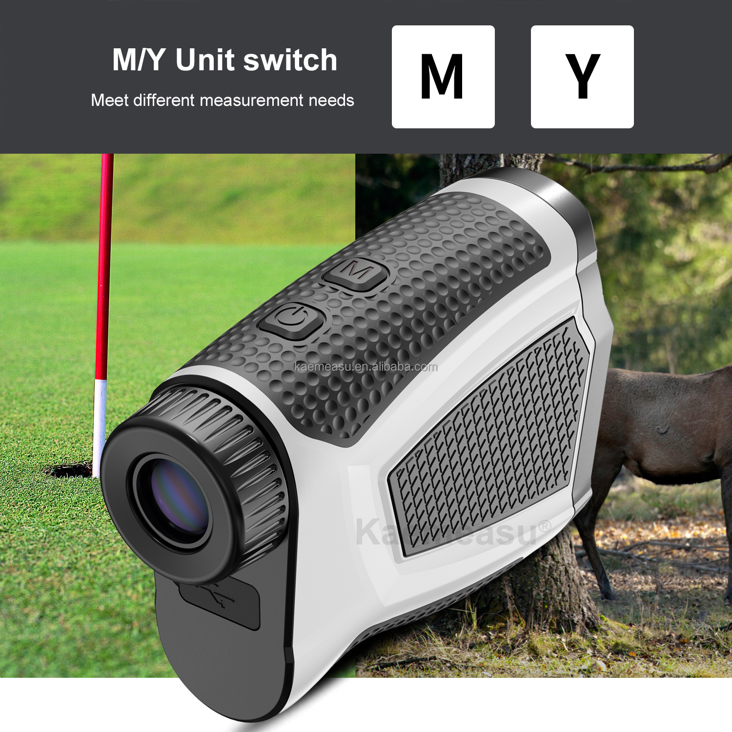 1000M Digital golf rangefinder hunting telescope laser rangefinder with magnet function rangefinder