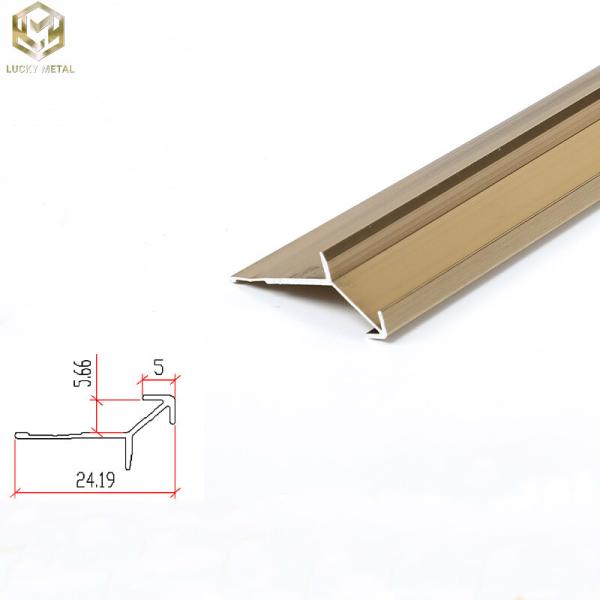 Buy cheap 8mm Industrial Aluminium Edge Trim Profiles Board Connector from wholesalers