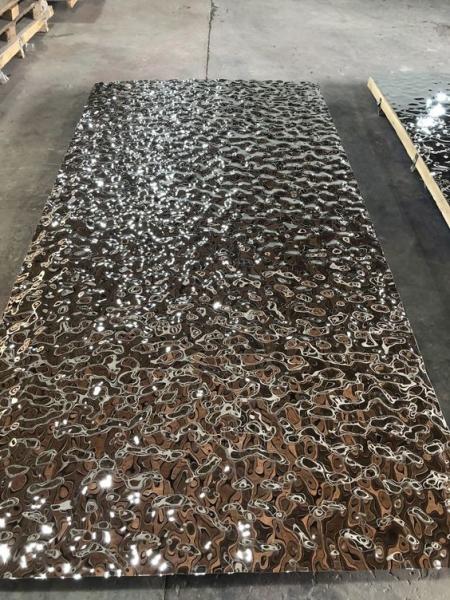 Buy cheap China Water Ripple Pattern Embossed Stainless Steel Sheet Manufacturers In Foshan from wholesalers