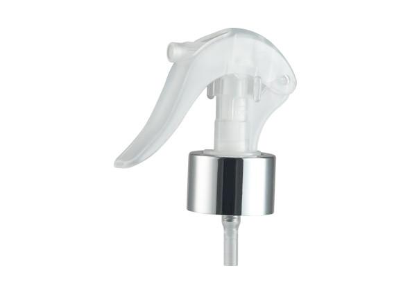 Buy cheap Aluminum Closure Transparent Mini Trigger Sprayer 28/410 Size from wholesalers