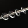 Buy cheap Silver White 5mm Thickness Mesh Drapery Rod Rings from wholesalers