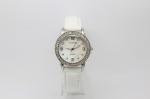 MOP Dial Alloy Case Quartz Ladies Fashion Watches PU Leather Band