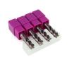 Buy cheap 4 Flues Solid Carbide Milling Cutters / HRC45 Carbide Micro End Mills from wholesalers