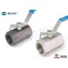 Buy cheap 1 Piece Reduce Port Industrial Ball Valve Carbon / Stainless Steel DIN259 2999 from wholesalers