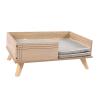 Buy cheap Custom Indoor Large Wooden Pet Bed For Cat Dog from wholesalers